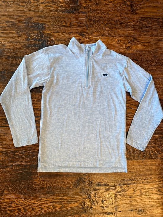 Jack Thomas Other - Kids Light Blue Quarter-Zip Long Sleeve Tee - Dog Logo